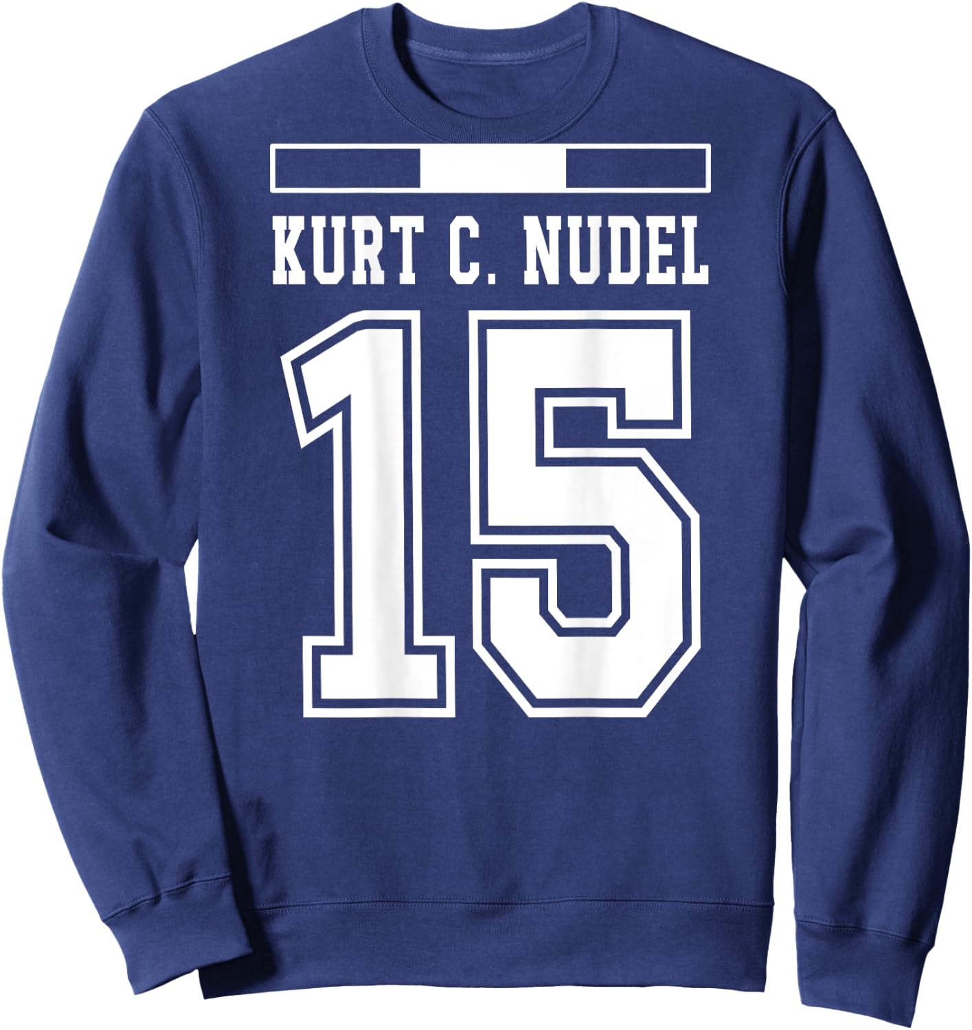 Österreich Trikot Lustige Namen Kurt C. Nudel Sweatshirt - Sweatshirt | Navy