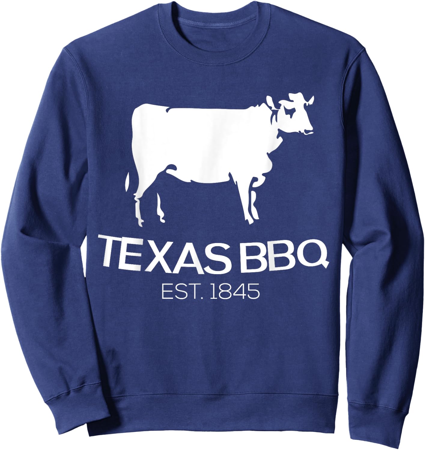 BBQ Texas Style Sweatshirt - Sweatshirt | Navy