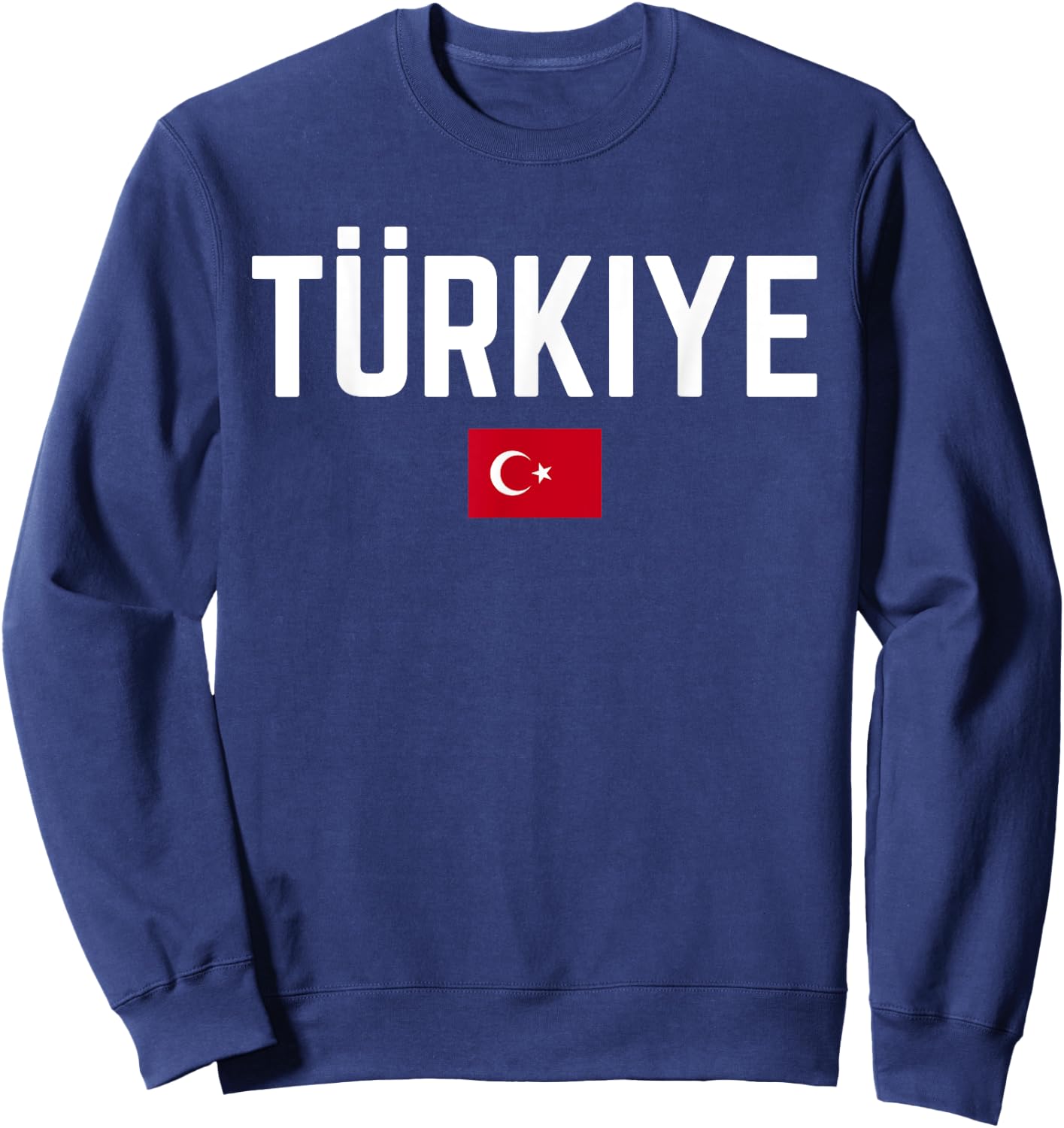 TÜRKIYE TÜRKEI Flagge | Damen Herren Kinder TÜRKEI Sweatshirt - Sweatshirt | Navy