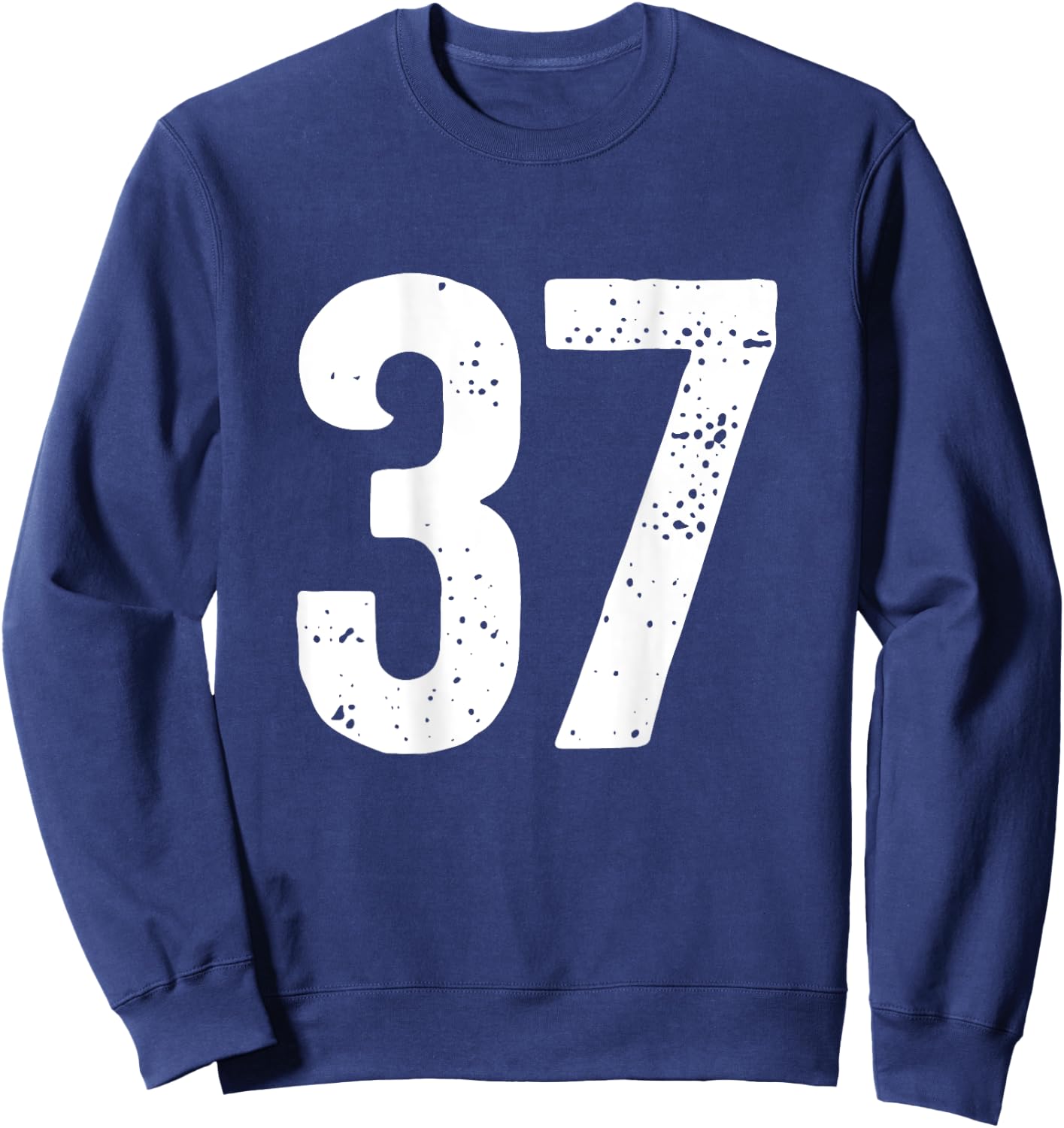 Nummer 37 auf der Rückseite Sweatshirt - Sweatshirt | Navy
