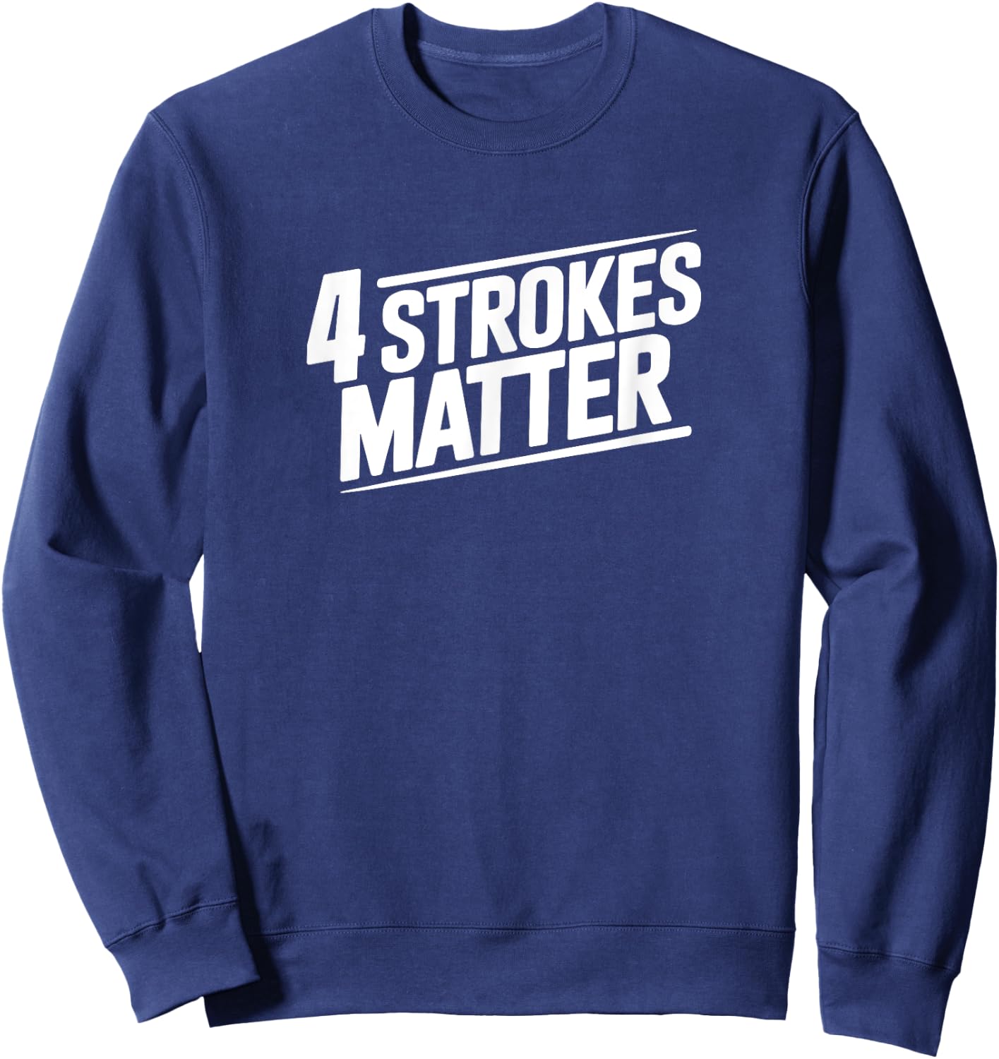 4-Takt Matter. Dirt Bike Hard Enduro Motocross Sweatshirt - Sweatshirt | Navy