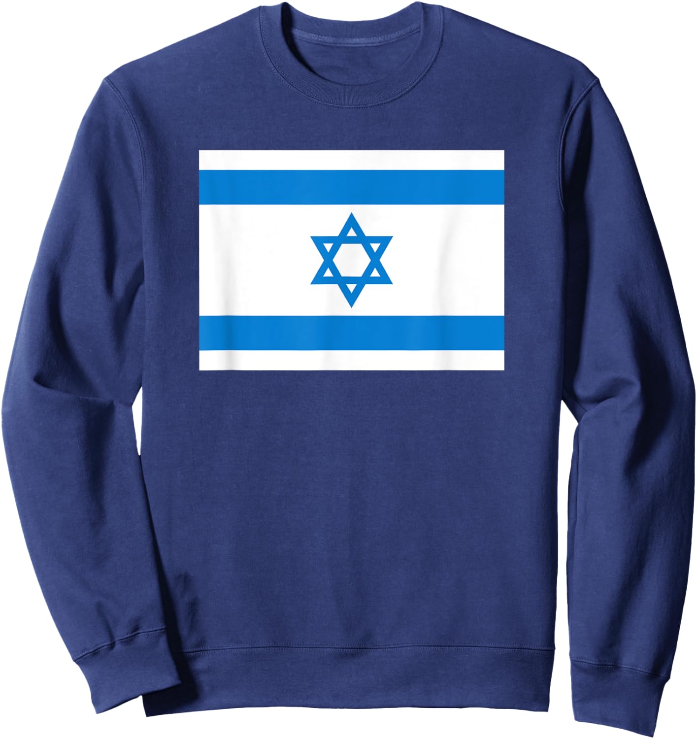 Israel flag Sweatshirt - Sweatshirt | Navy