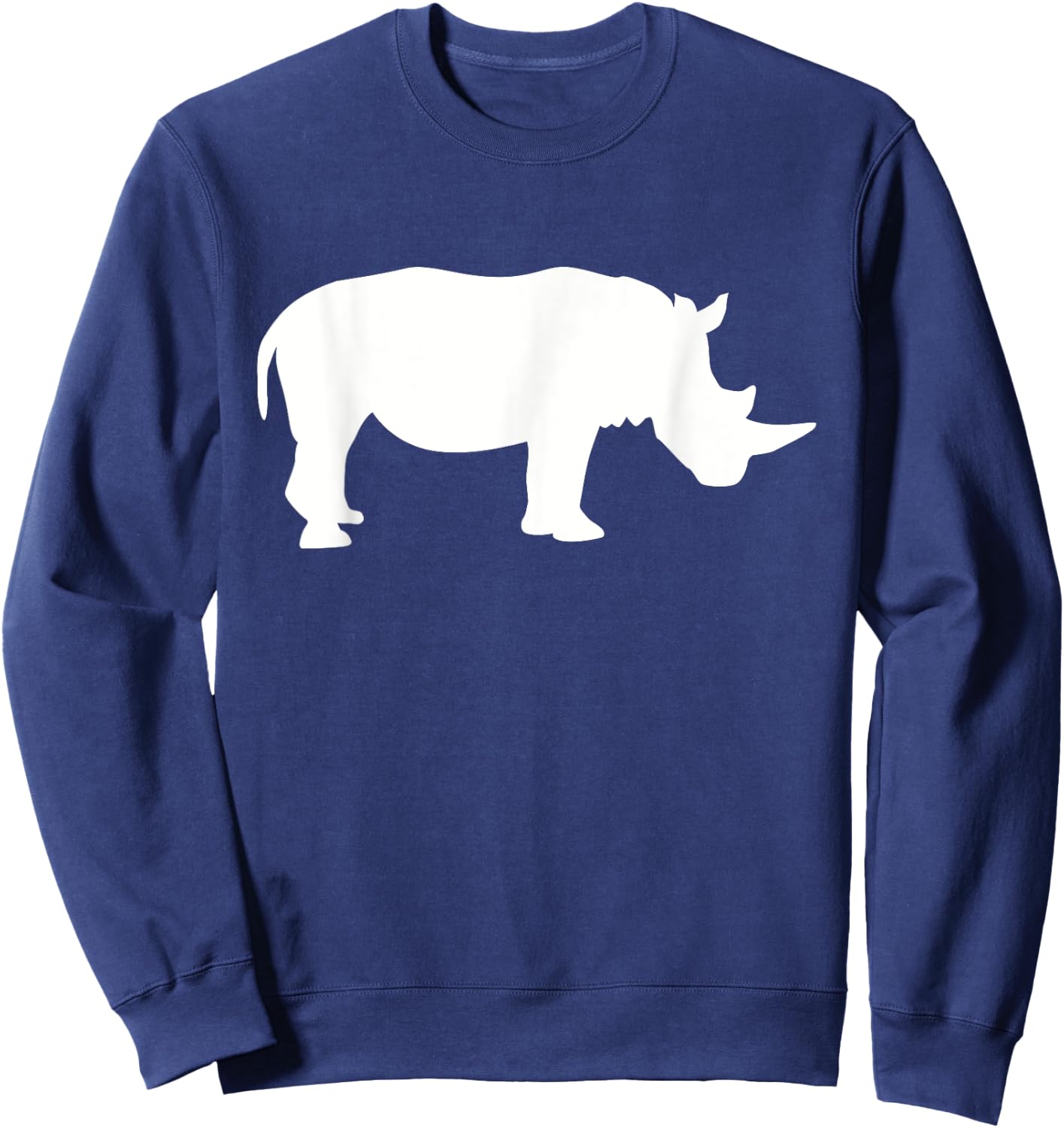 Rhino with horn Sweatshirt - Sweatshirt | Navy