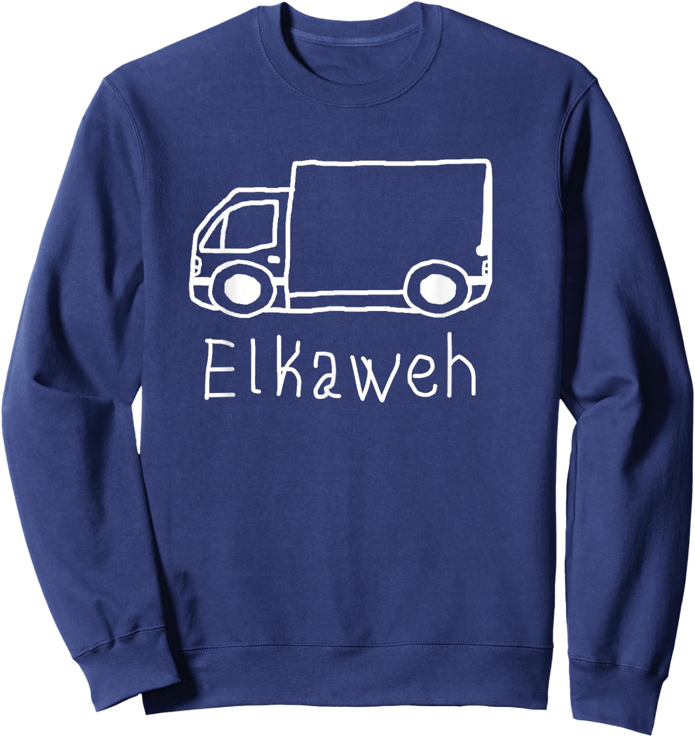 Elkaweh / LKW / Kinder / Schule / Bildwitz Sweatshirt - Sweatshirt | Navy