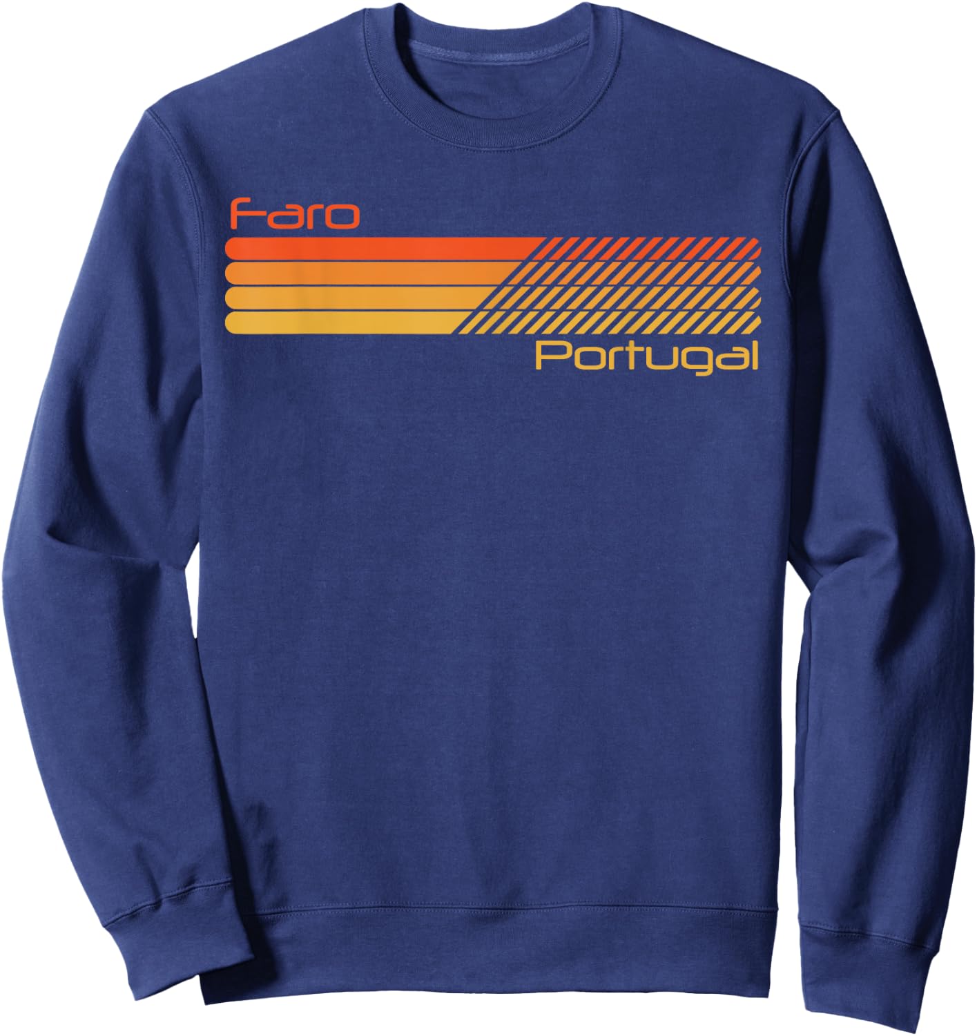Rétro Faro Portugal Sweatshirt - Sweatshirt | Navy
