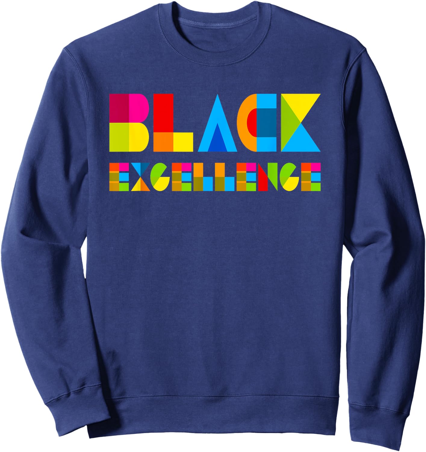 Black College Black Excellence Black Culture Melanin Sweatshirt - Sweatshirt | Navy
