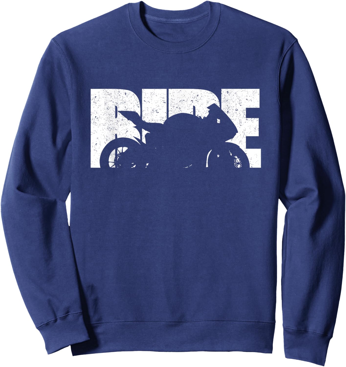 Men Boys Motorcycle Superbike Biker Sweatshirt - Sweatshirt | Navy