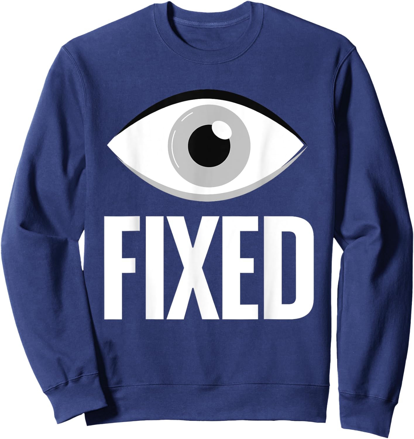 Eye Surgery Art Women Eye Doctor Lasik Eye Surgery Sweatshirt - Sweatshirt | Navy