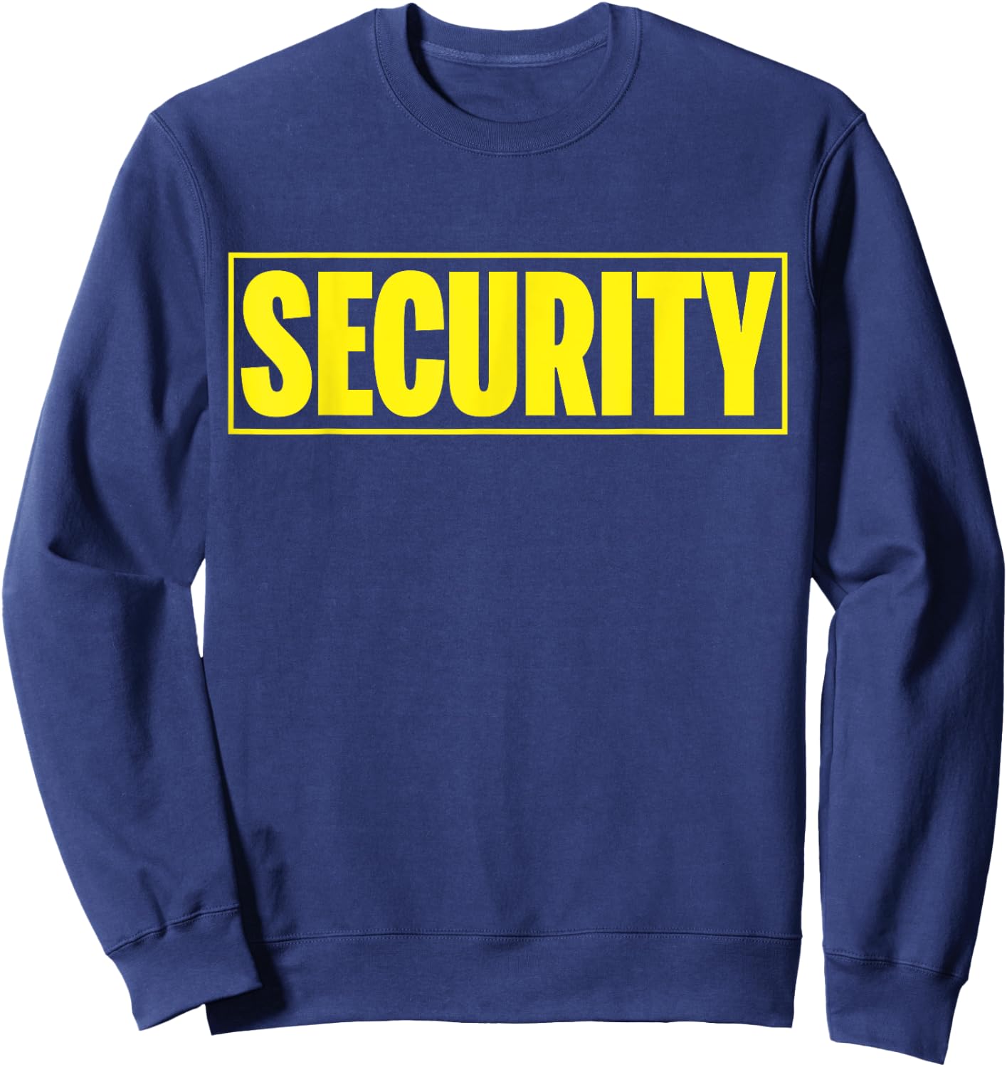 Security Shirt | Security Guard Kostüm | Security Officer Sweatshirt - Sweatshirt | Navy