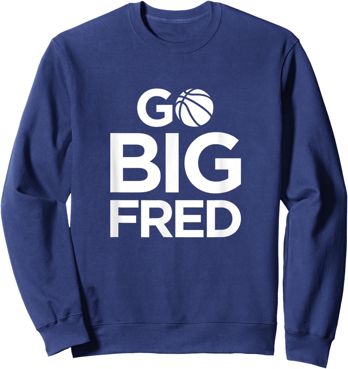 Go Big Fred Sweatshirt - Sweatshirt | Navy