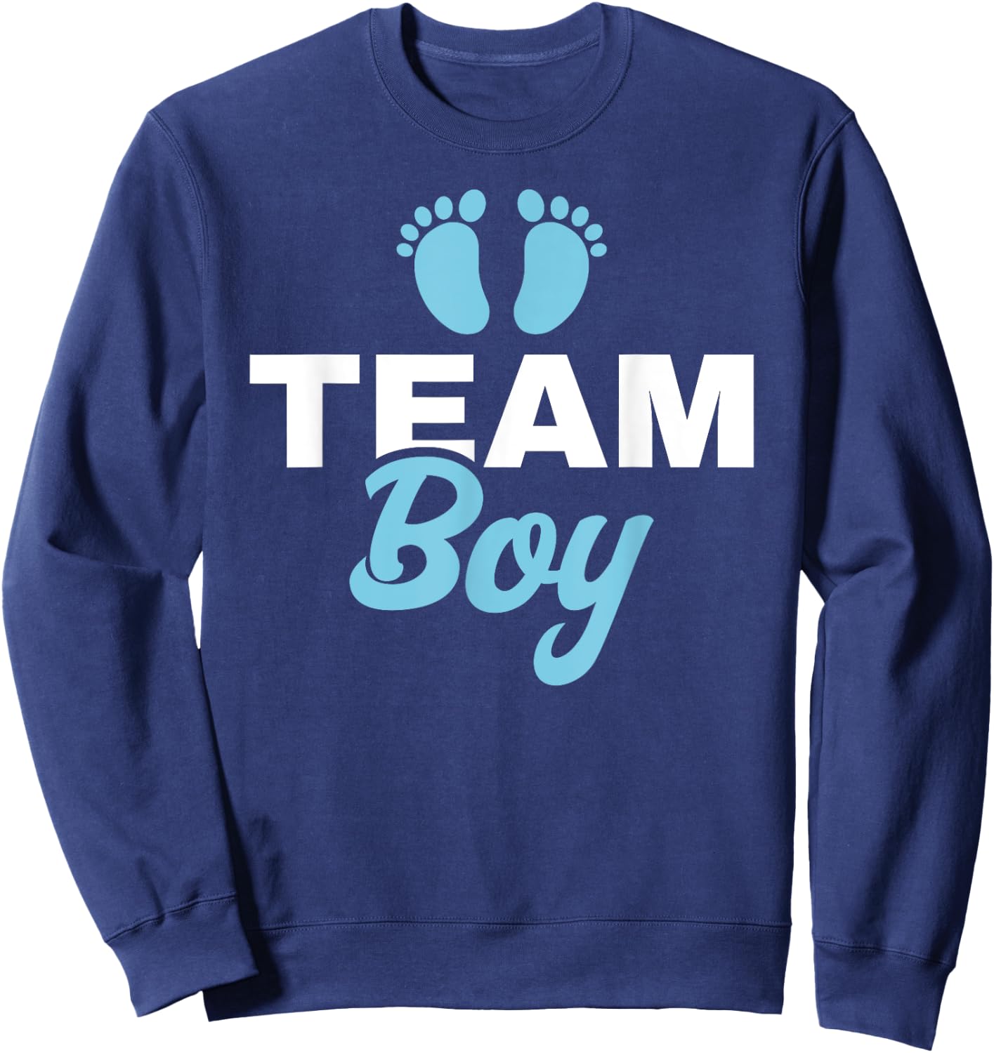 Gender Reveal Party - Team Boy Gender Reveal Sweatshirt - Sweatshirt | Navy