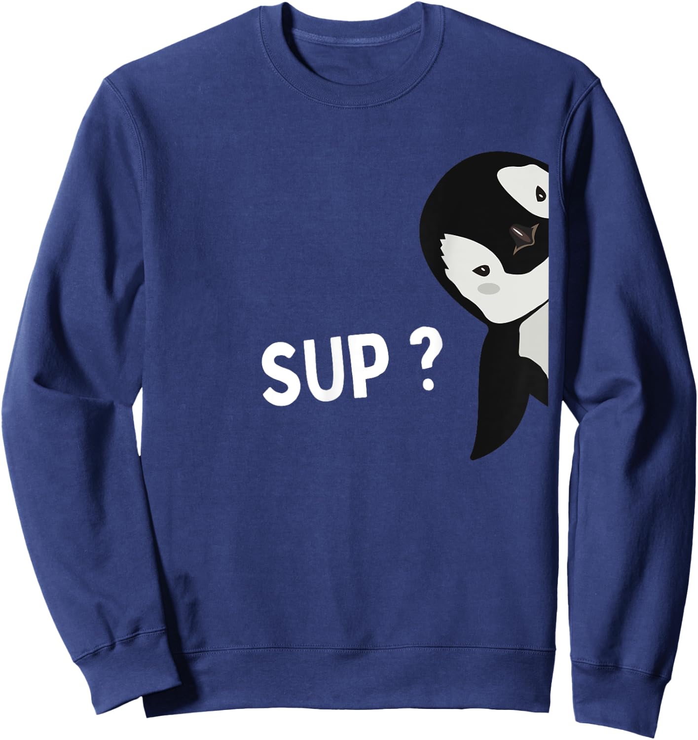 Funny Penguin Lover Sweatshirt - Sweatshirt | Navy