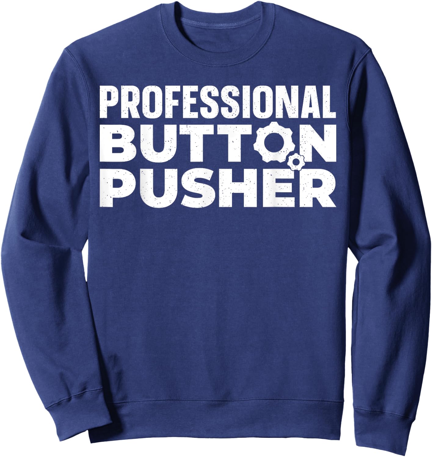 Machinist Art Women CNC Machine Operator Machinist Sweatshirt - Sweatshirt | Navy