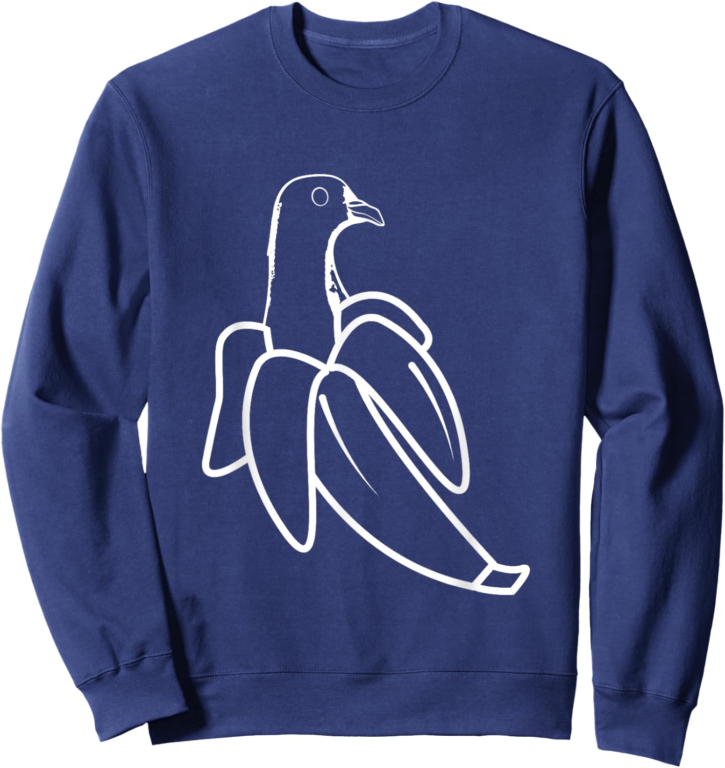 Banane Taube Sweatshirt - Sweatshirt | Navy