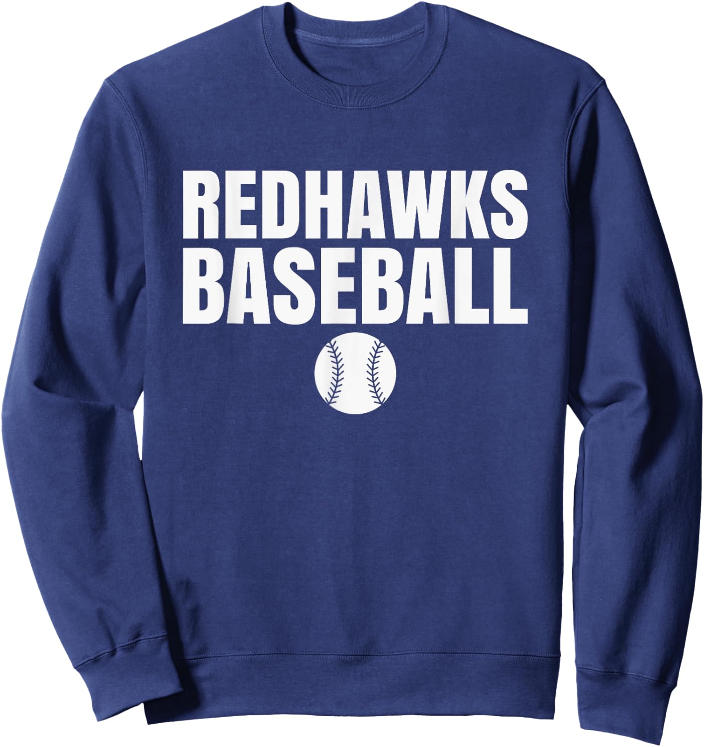 Union Redhawks Baseball Sweatshirt - Sweatshirt | Navy