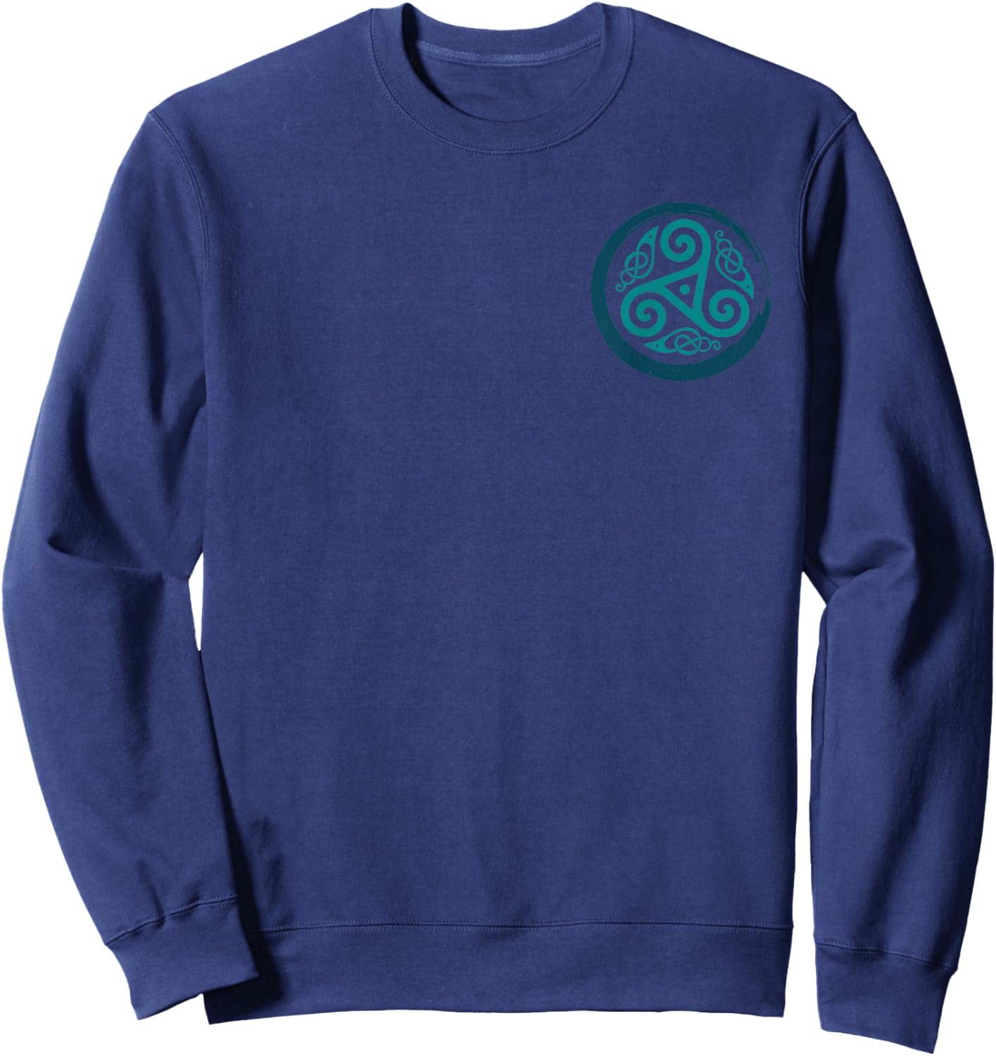 Triskele Celtic Knot , black Sweatshirt - Sweatshirt | Navy