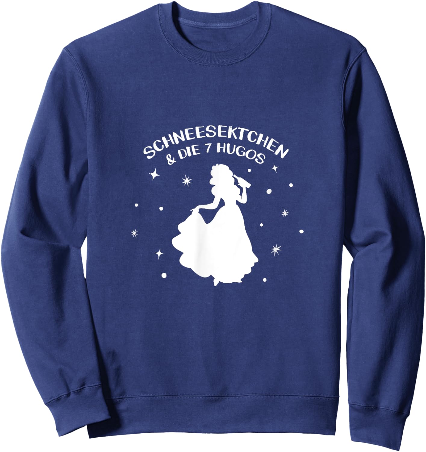 Schneesektchen JGA Alkohol Junggesellinnenabschied Damen Sweatshirt - Sweatshirt | Navy