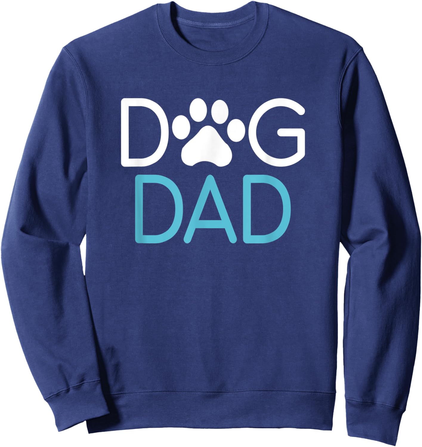 Dog Dad Puppy Dog Lover Sweatshirt - Sweatshirt | Navy