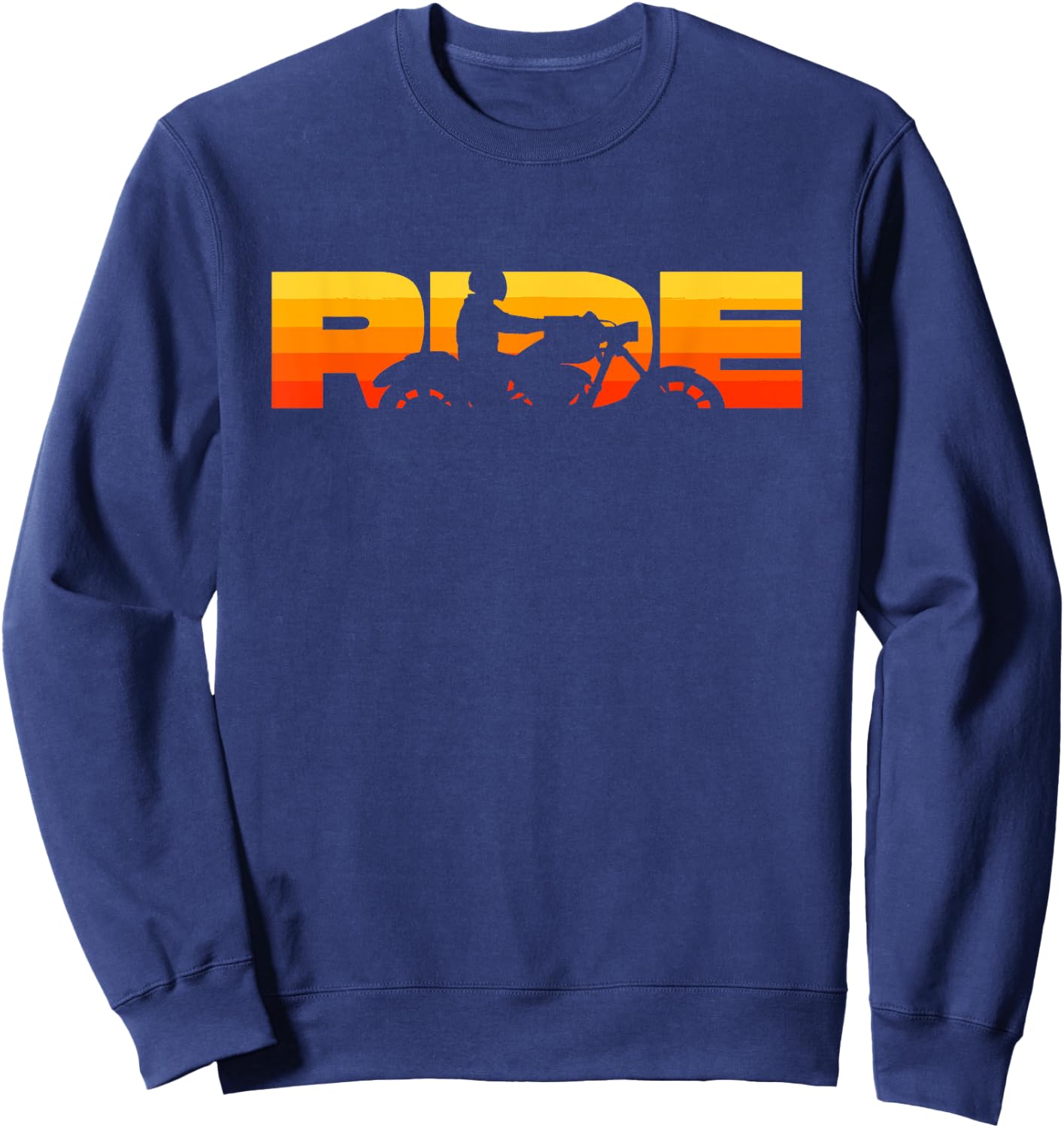 Motorcycle Apparel - Motorcycle Sweatshirt - Sweatshirt | Navy