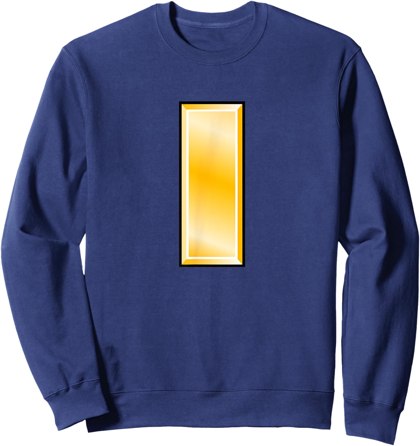 US Army Rank - Second (2nd) Lieutenant (O-1) 2LT Butter Bar Sweatshirt - Sweatshirt | Navy