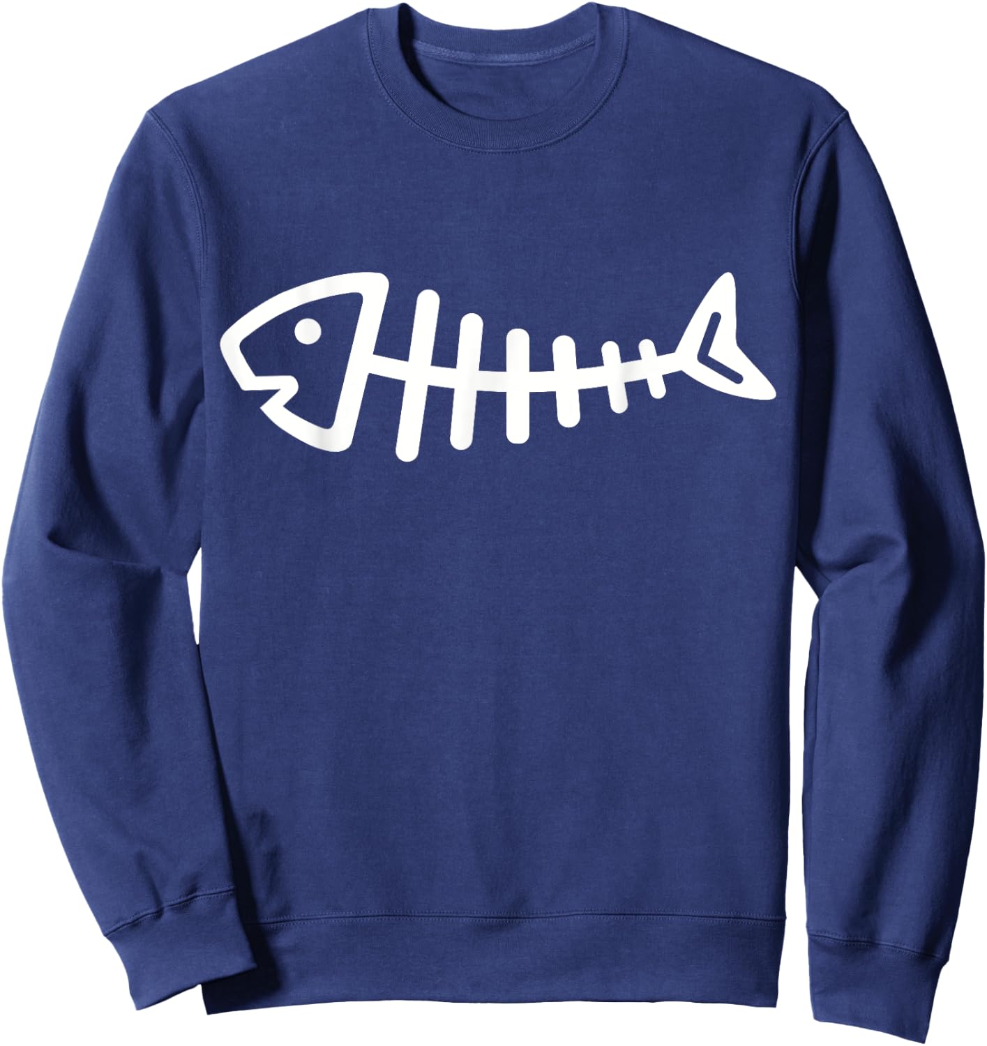 Fishbone Store Fishbone - Women's Fishing - Black, Small - Classic Fit, Short Sleeve - - Cotton, Polyester Blend Sweatshirt - Sweatshirt | Navy