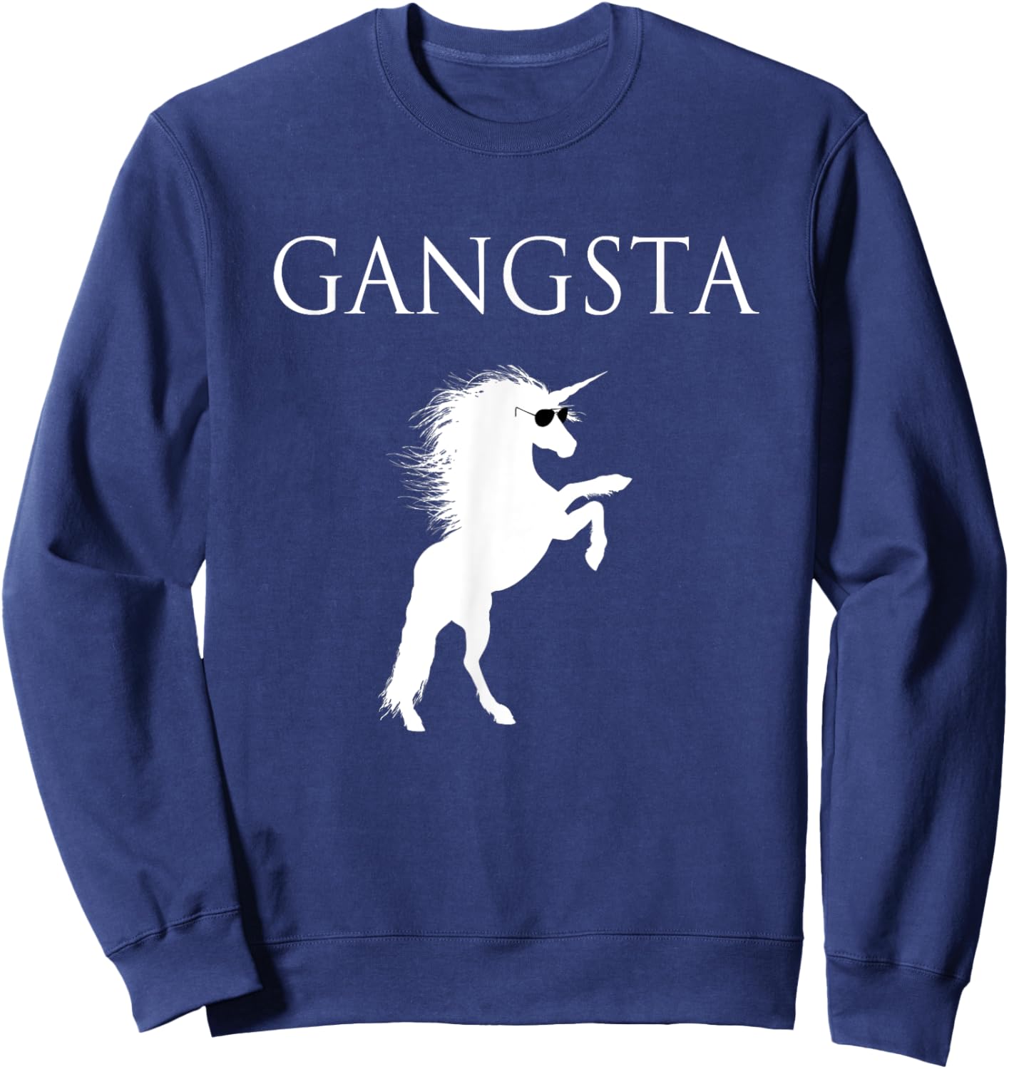 Baby Unicorn Horn Kid Adult T Shirt Gift Unicorn Party Gifts Sweatshirt - Sweatshirt | Navy