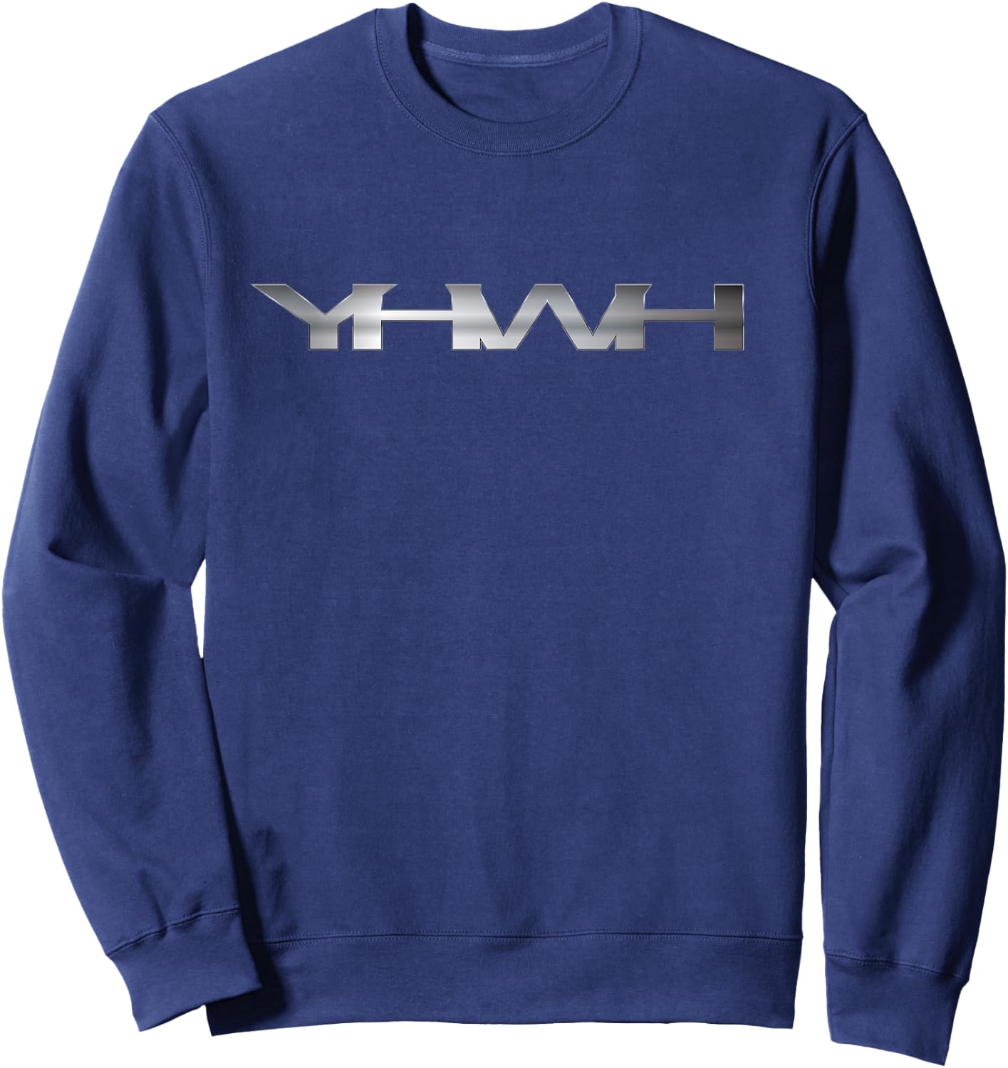 Christian Jesus Yahweh design, Christian Hebrew Faith Sweatshirt - Sweatshirt | Navy