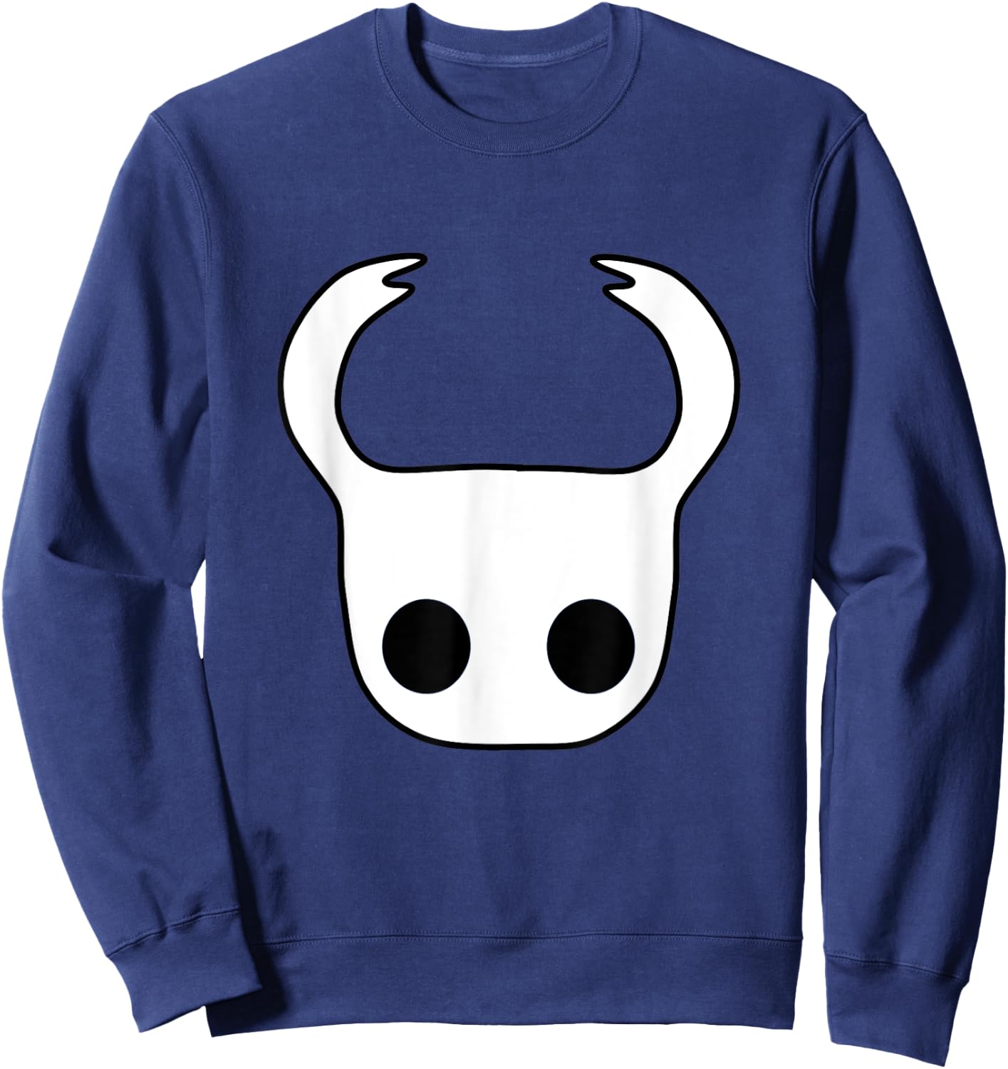 Funny Nerdy Knight Head Metroidvania Video Game Player Gamer , black Sweatshirt - Sweatshirt | Navy