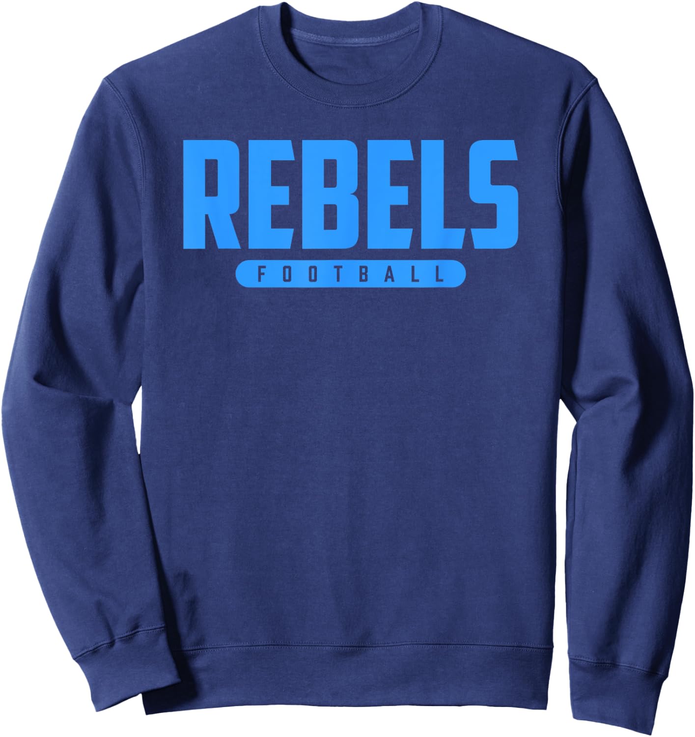Boone County Rebels Football Sweatshirt - Sweatshirt | Navy