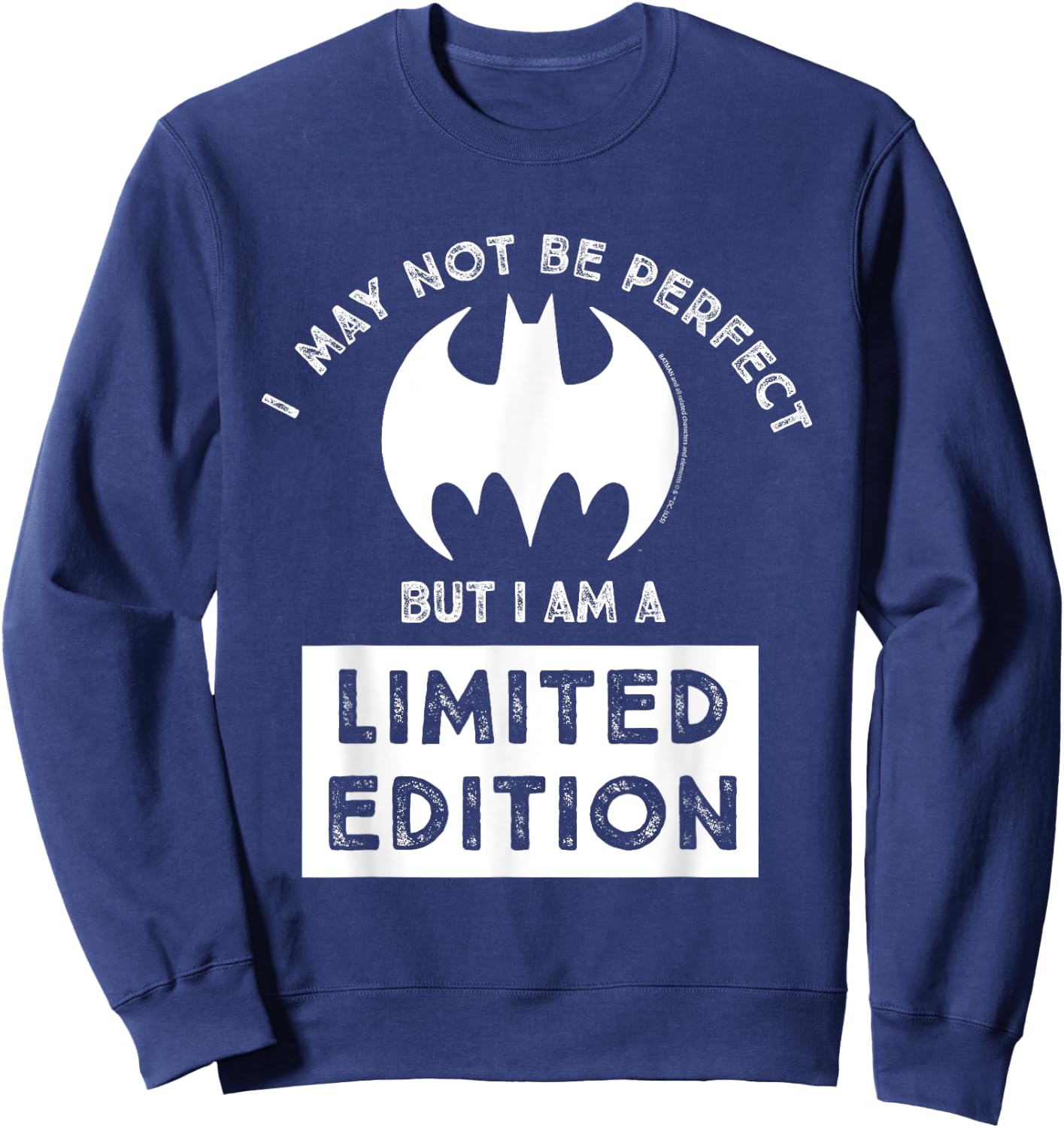 Batman I Am A Limited Edition Father's Day , Black, S Sweatshirt - Sweatshirt | Navy