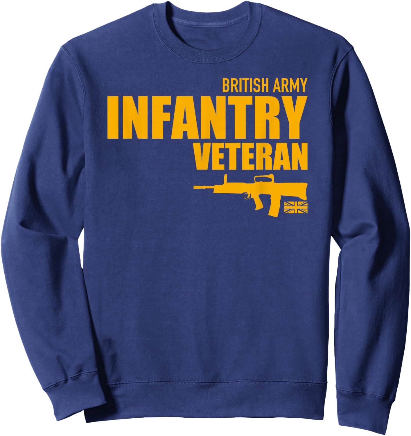 British Army Infantry Veteran Sweatshirt - Sweatshirt | Navy