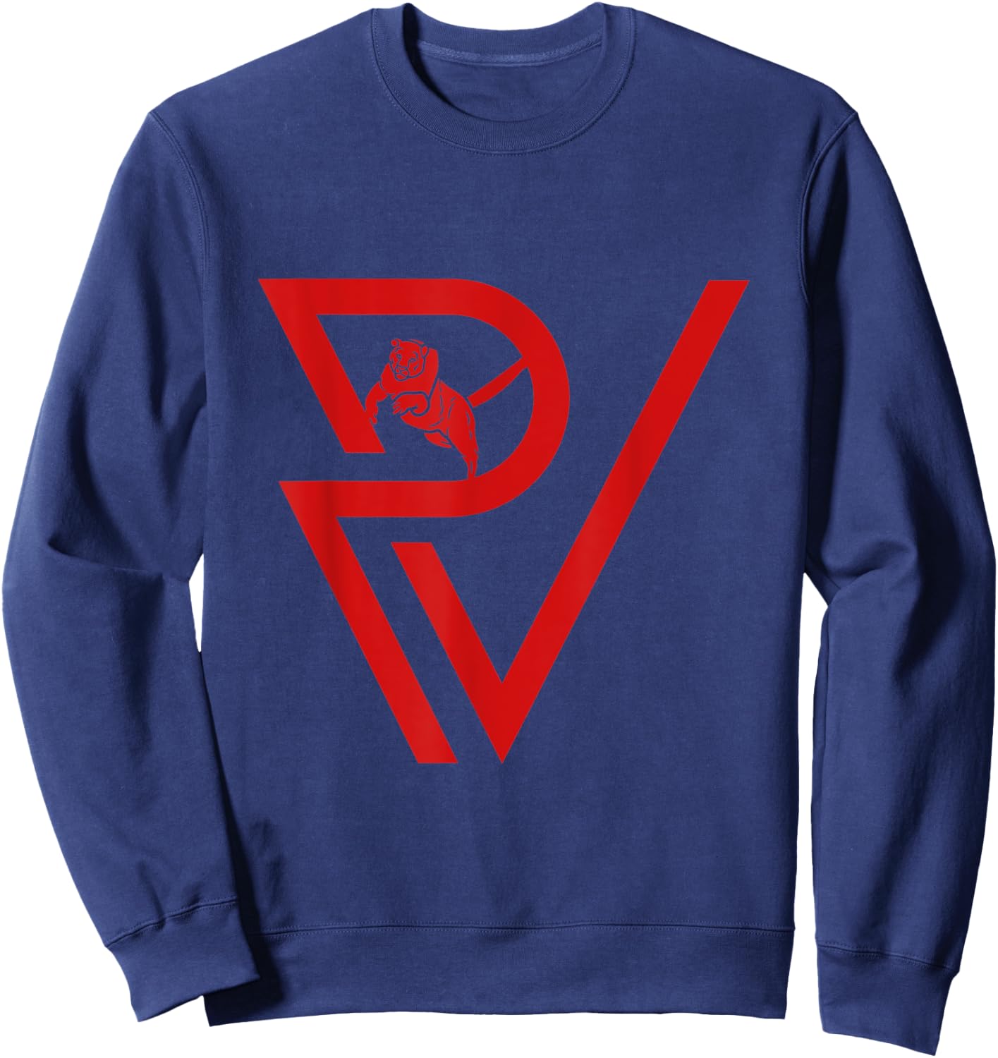 Pauls Valley Panthers Retro-80s Sweatshirt - Sweatshirt | Navy