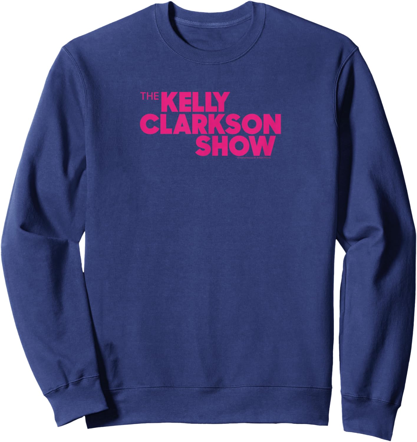 The Kelly Clarkson Show Single Color Logo Sweatshirt - Sweatshirt | Navy