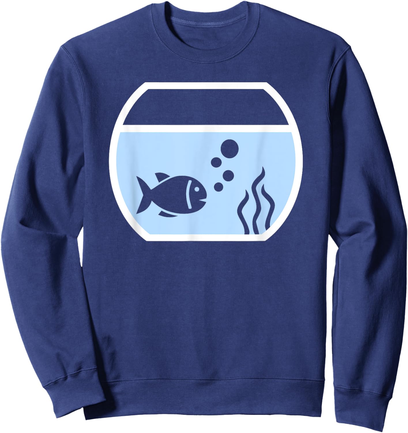 Fish aquarium Sweatshirt - Sweatshirt | Navy
