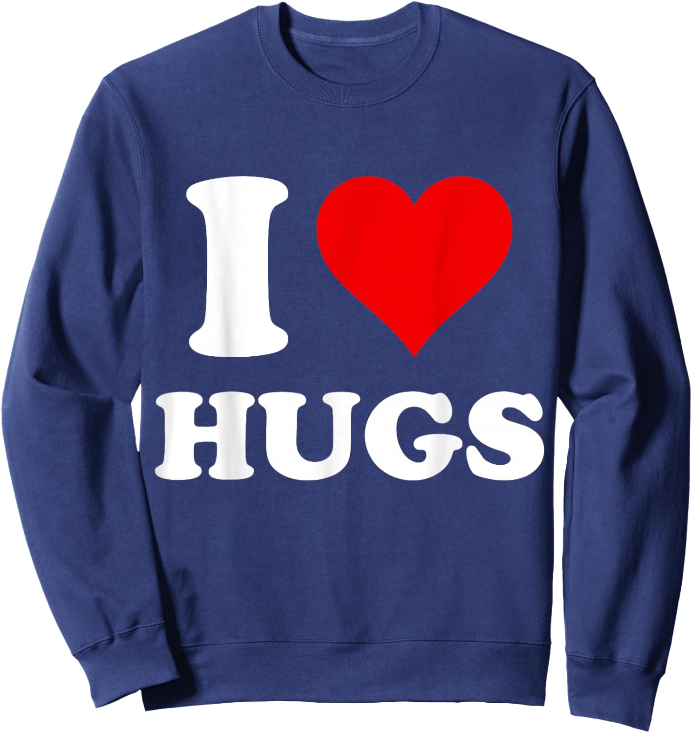 J'aime les câlins J'aime les câlins Sweatshirt - Sweatshirt | Navy