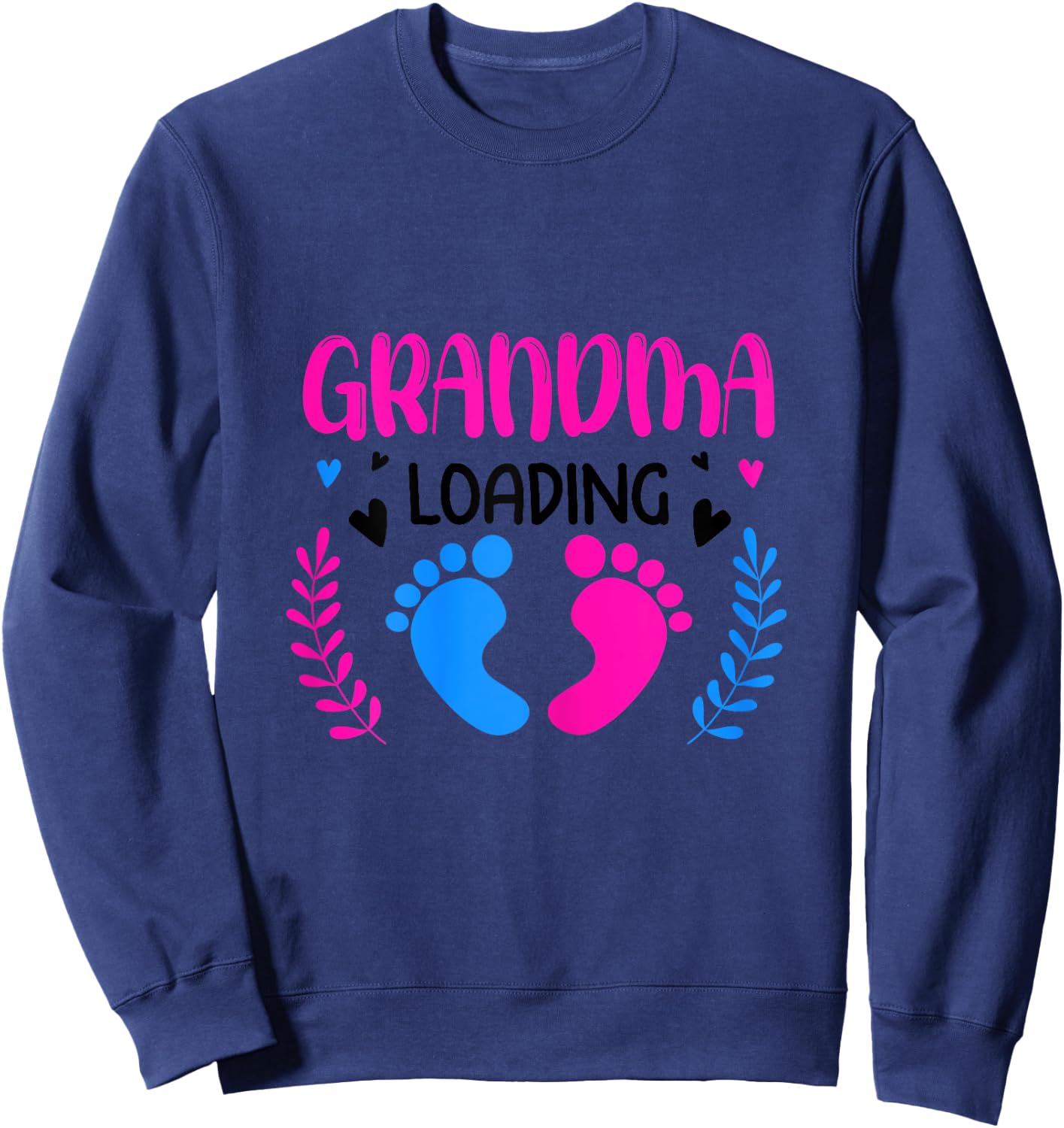 Damen Werdende Oma, Endlich werde ich eine Oma Sweatshirt - Sweatshirt | Navy