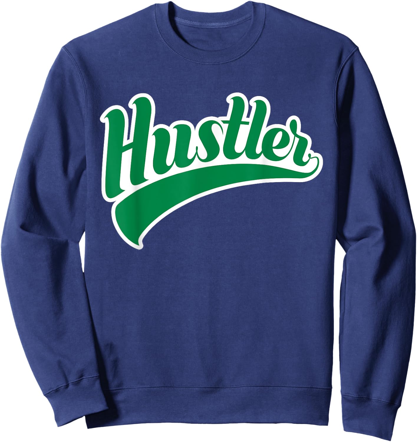 Hustler Money Hustle Sweatshirt - Sweatshirt | Navy