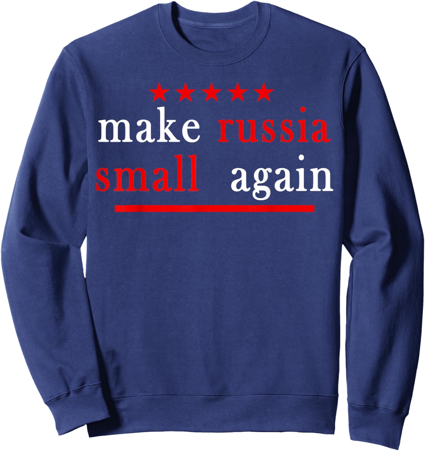 anti Putin Ukraine Sweatshirt - Sweatshirt | Navy