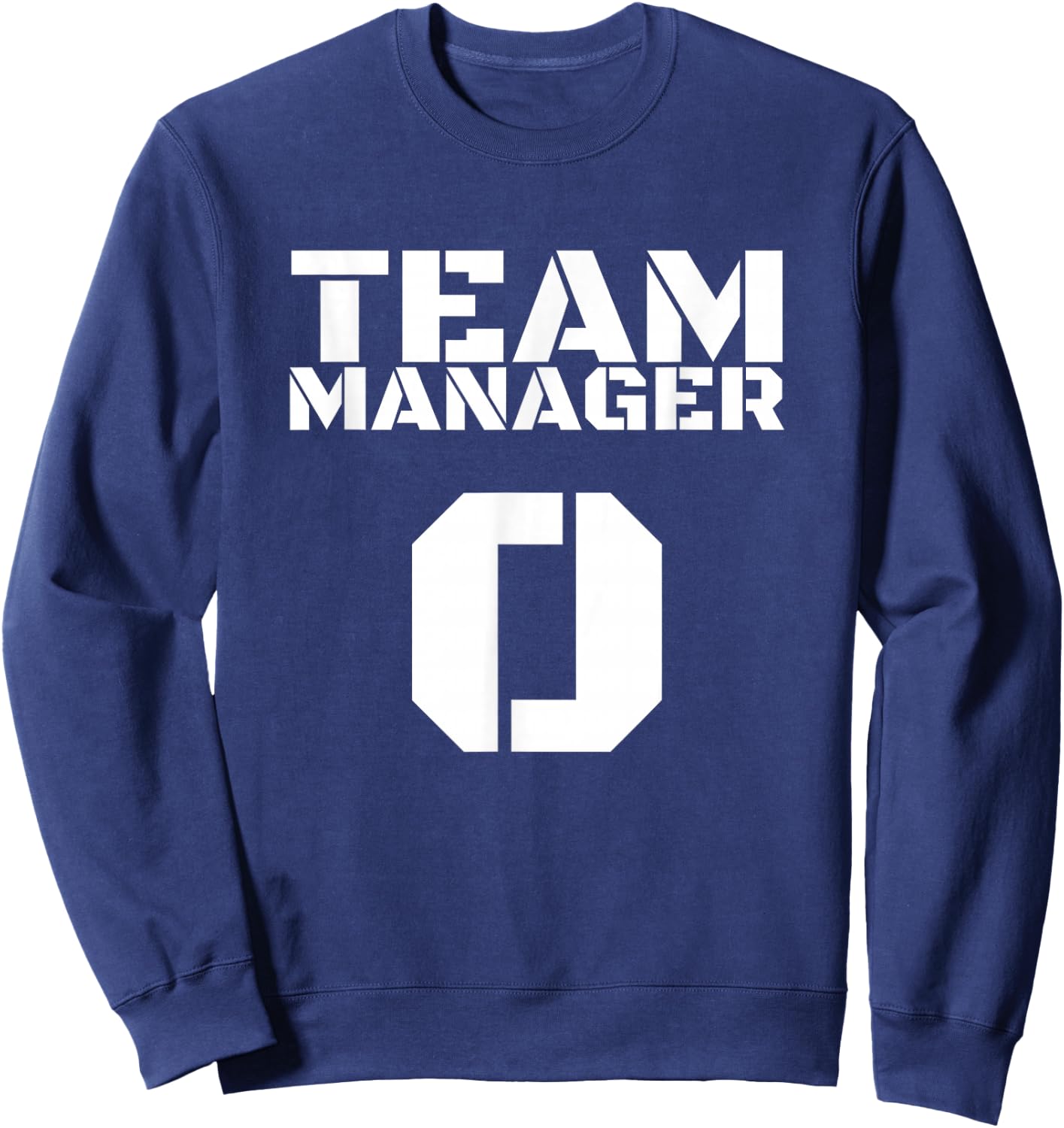 Team Manager Sports Equipment Coach Player Sweatshirt - Sweatshirt | Navy