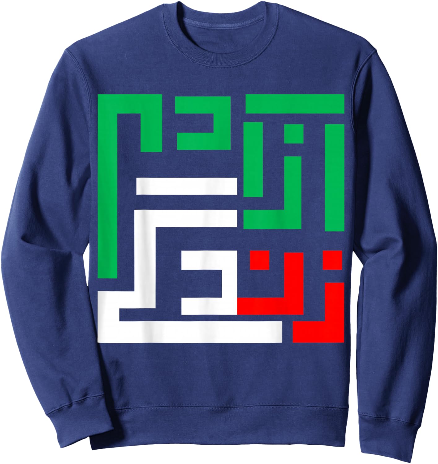 Woman Life Freedom Iran Zan Zendegi Azadi Persian Sweatshirt - Sweatshirt | Navy