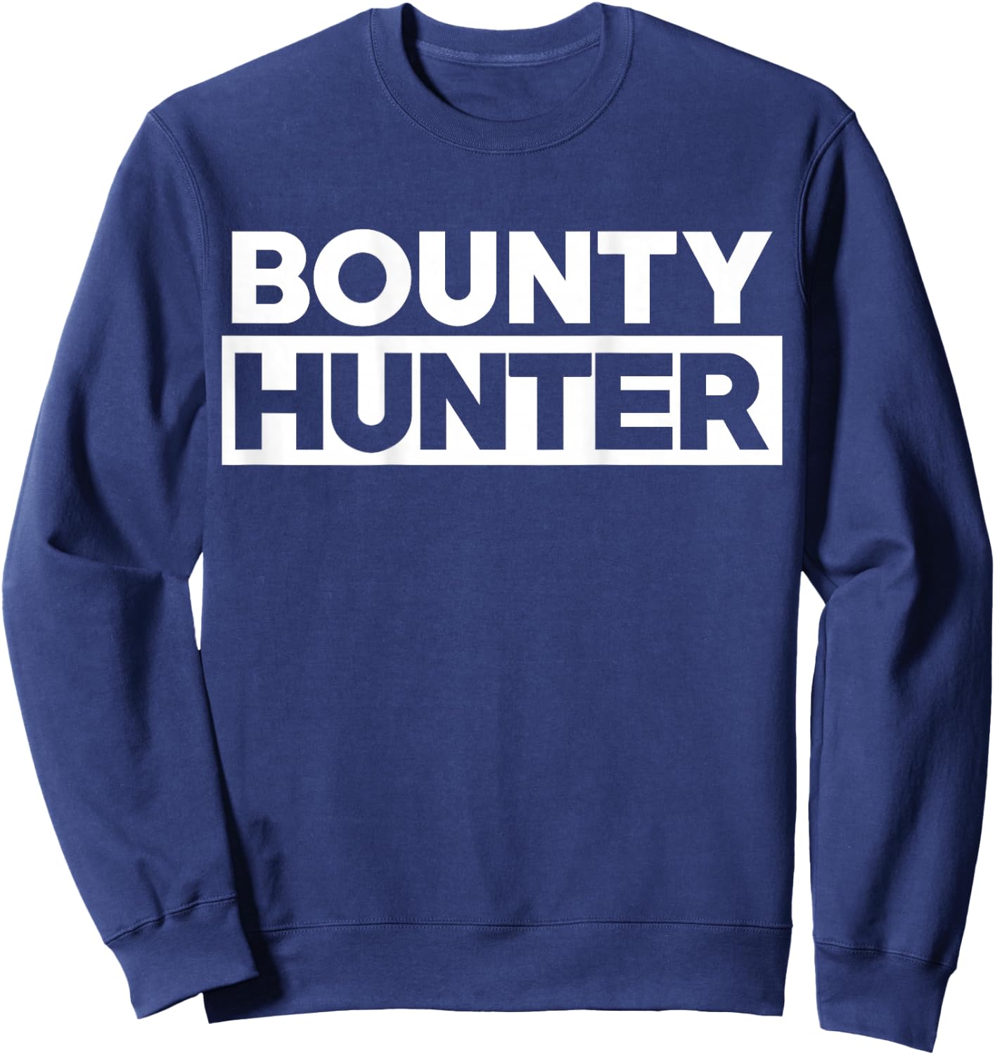 Bounty Hunter for Fugitive Recovery Agents LEO Sweatshirt - Sweatshirt | Navy