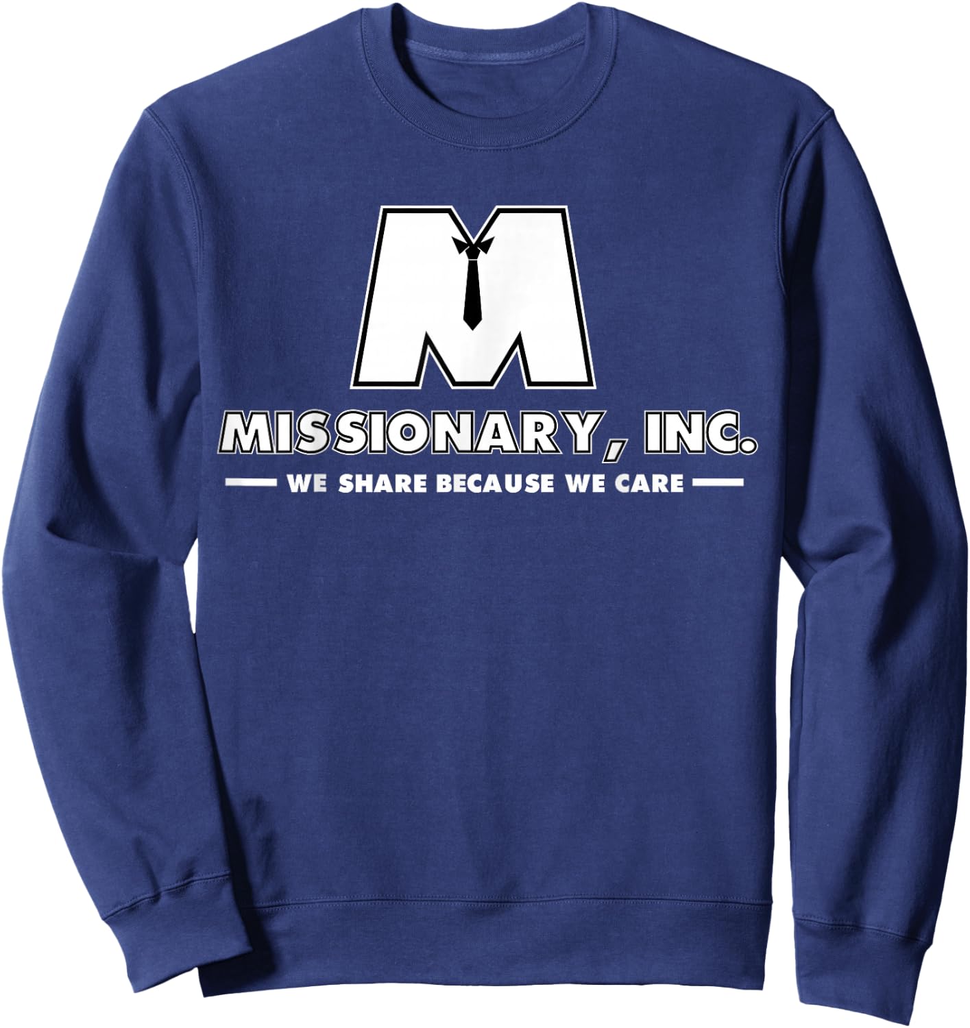 Funny Mormon Missionary Inc Sweatshirt - Sweatshirt | Navy