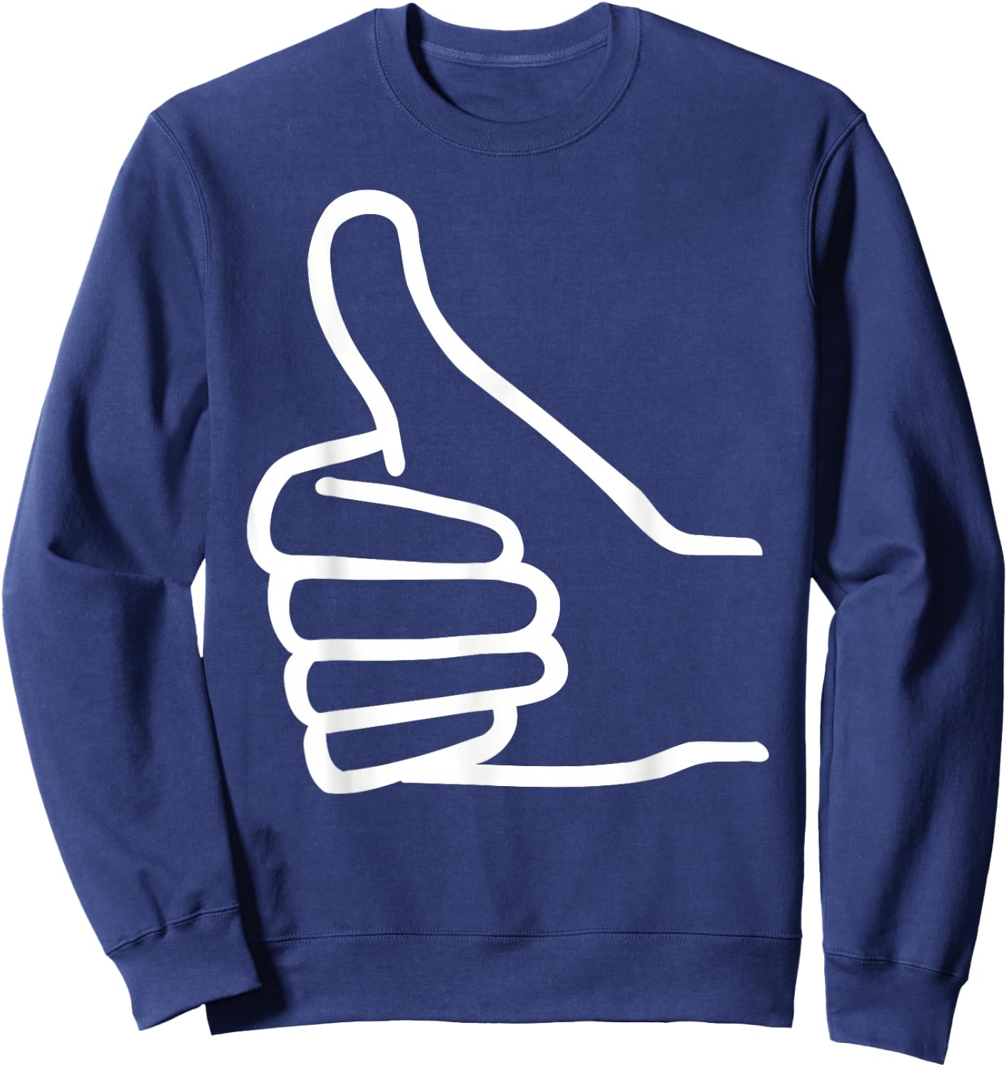 Thumbs up Sweatshirt - Sweatshirt | Navy