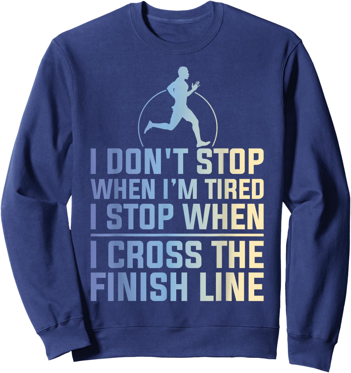 XC Running Cross Country Sweatshirt - Sweatshirt | Navy