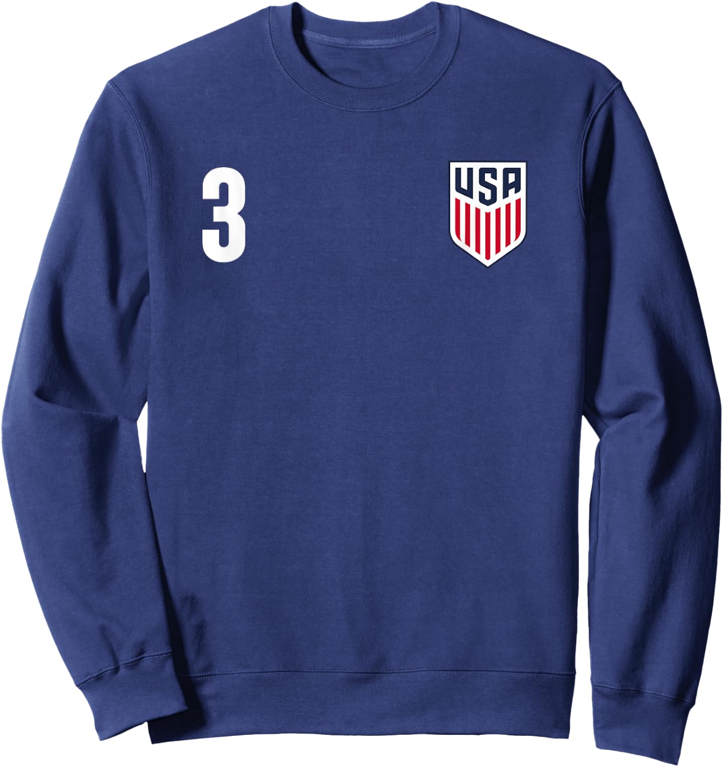 Officially Licensed US Soccer Chris Richards, Legacy #3 Sweatshirt - Sweatshirt | Navy
