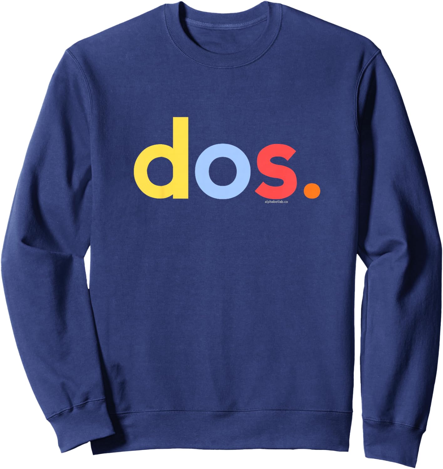 Kids 2nd Birthday Shirt Boy 2 Year Dos Anos | Spanish Two Sweatshirt - Sweatshirt | Navy