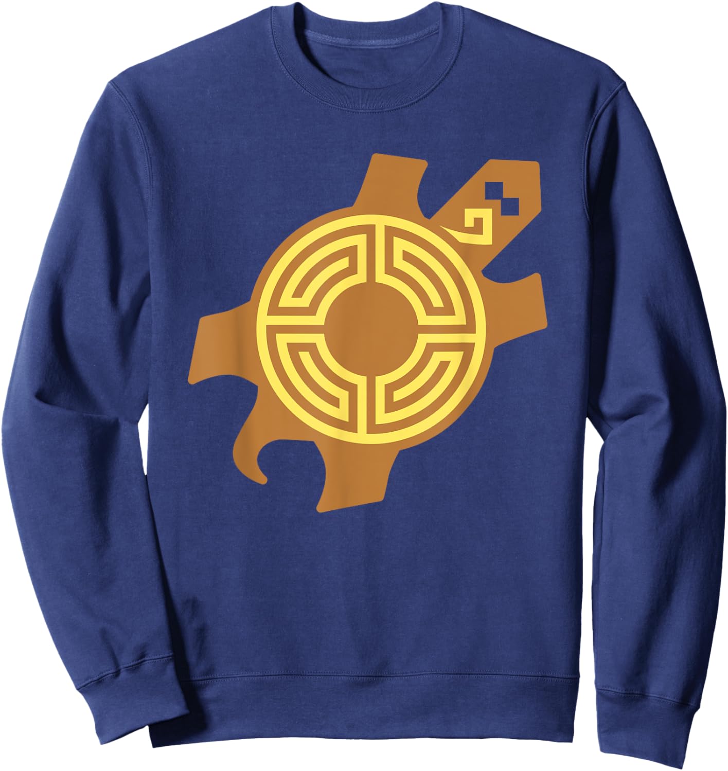 Turtle Hopi Native American strength symbol Sweatshirt - Sweatshirt | Navy