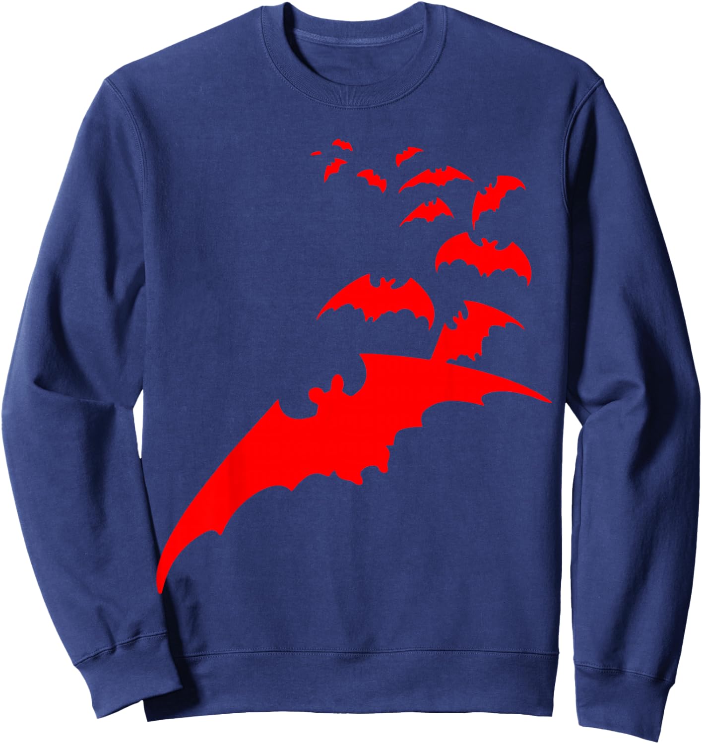 Halloween Batter Mouse Vampire Bat Costume Women's Men's Children's , black Sweatshirt - Sweatshirt | Navy