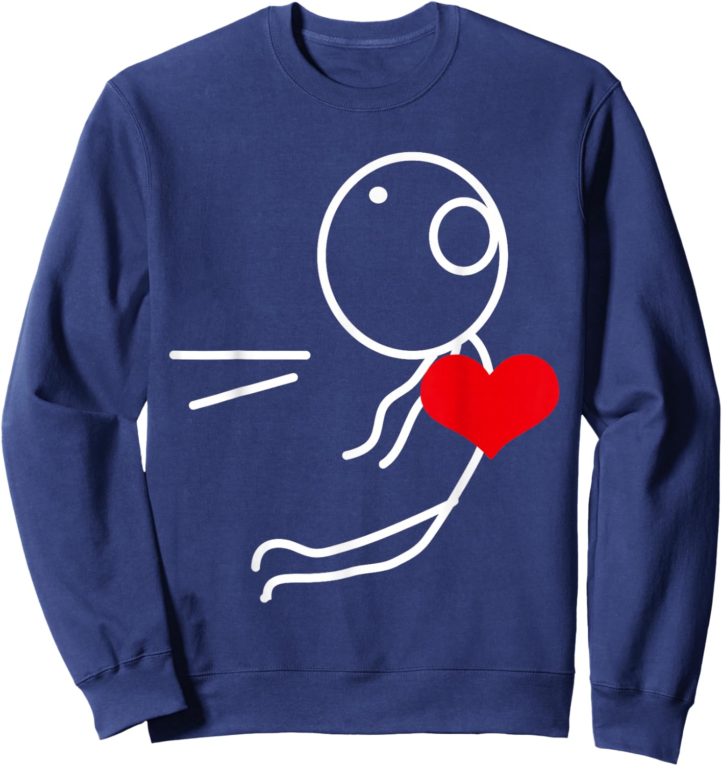 Valentine's Day Duo Couple assortis Love Love Left Right , Black, S Sweatshirt - Sweatshirt | Navy
