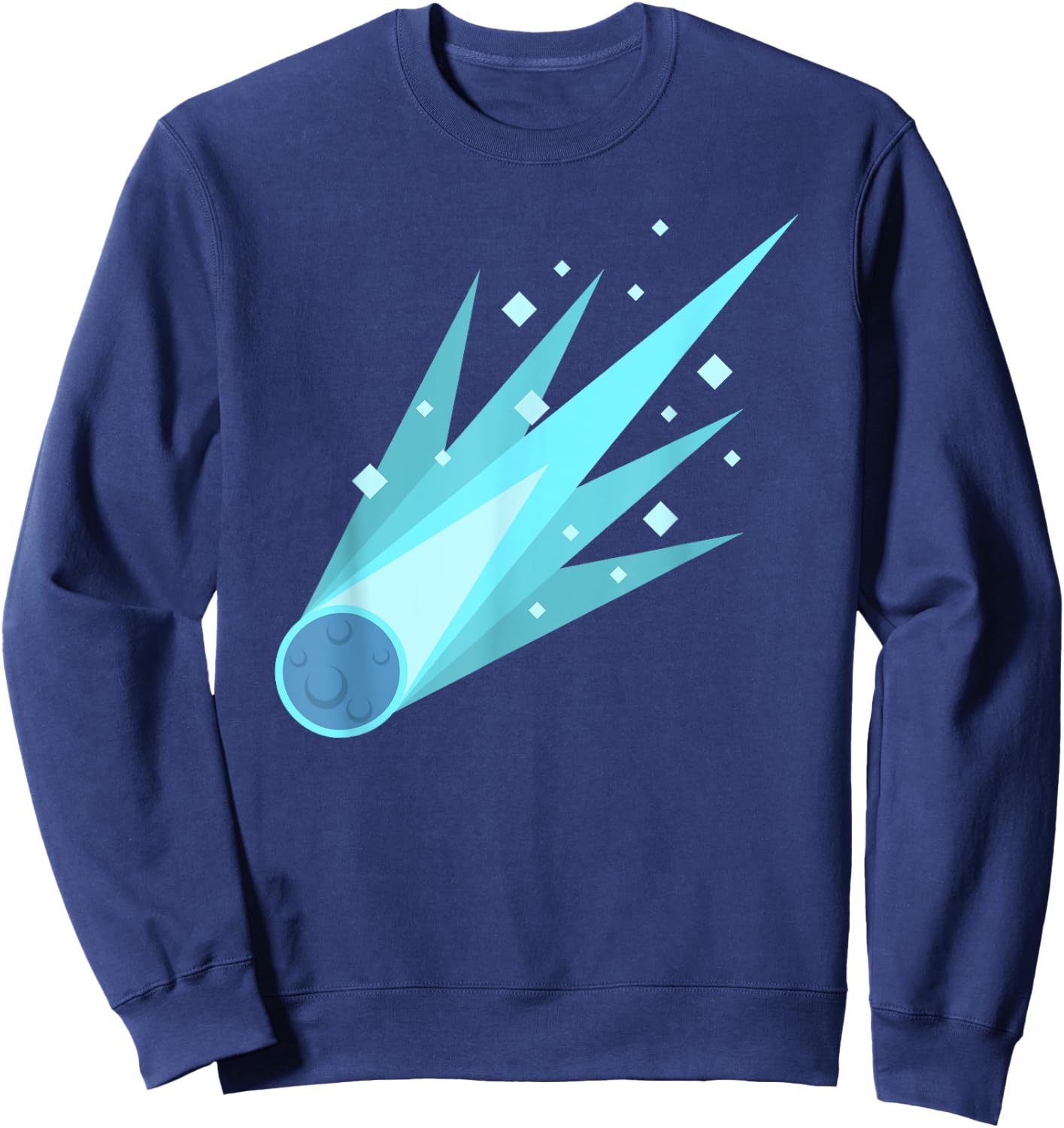 Eisblauer Komet Kostüm Sweatshirt - Sweatshirt | Navy